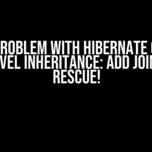 The Problem with Hibernate 6 and Multi-Level Inheritance: Add Joins to the Rescue!